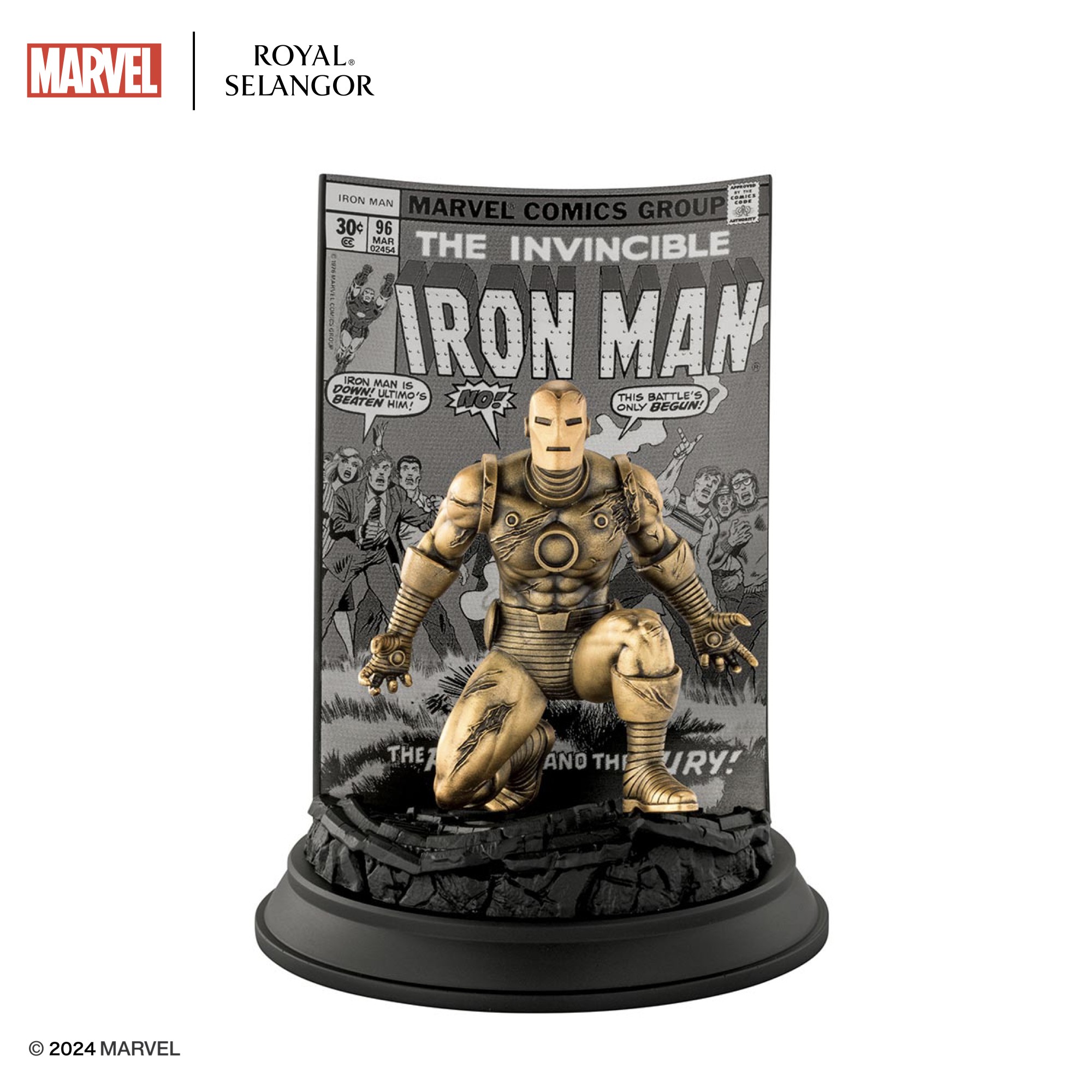 アイアンマン "The Invincible #96" ゴールドエディション (世界限定200体)