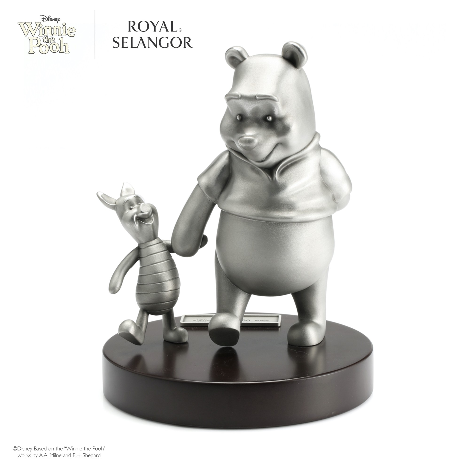 フィギュリン くまのプーさん＆ピグレット リミテッドエディション