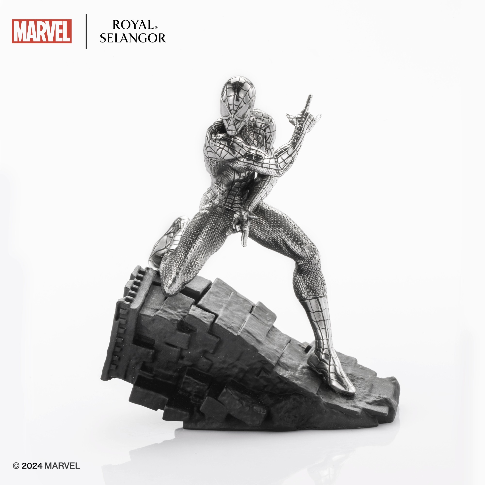 フィギュリン スパイダーマン ウェブスリンガー