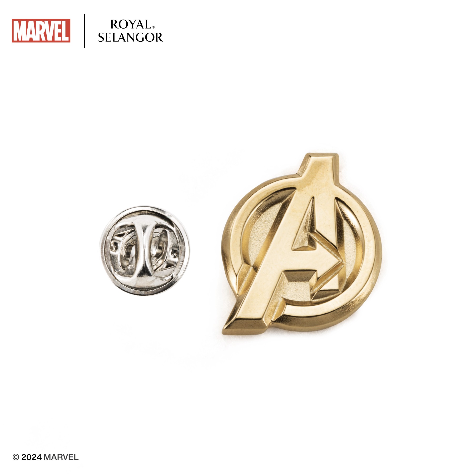 ラペルピン アベンジャーズ ゴールドエディション