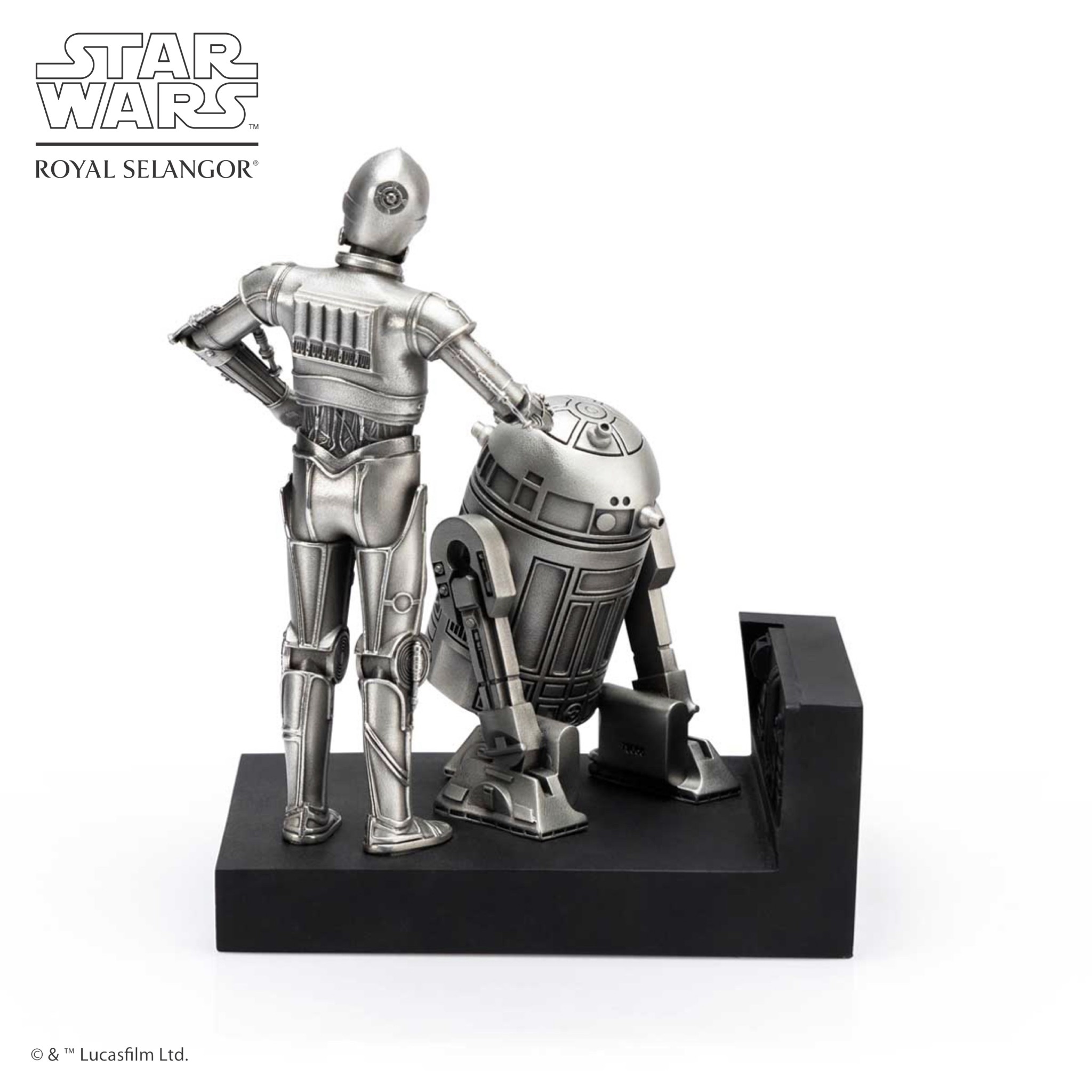 フィギュリン "C-3PO & R2-D2"