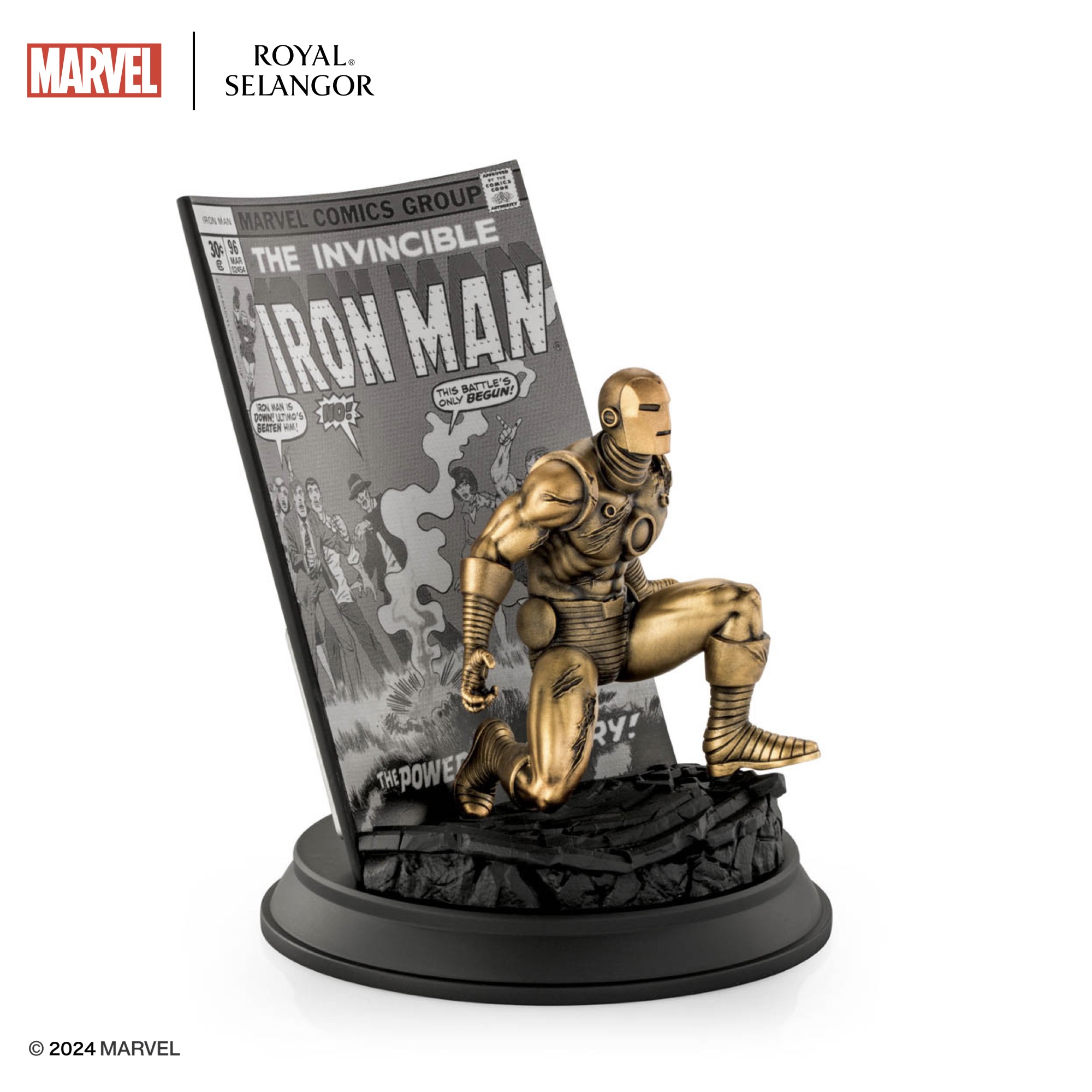 アイアンマン "The Invincible #96" ゴールドエディション (世界限定200体)