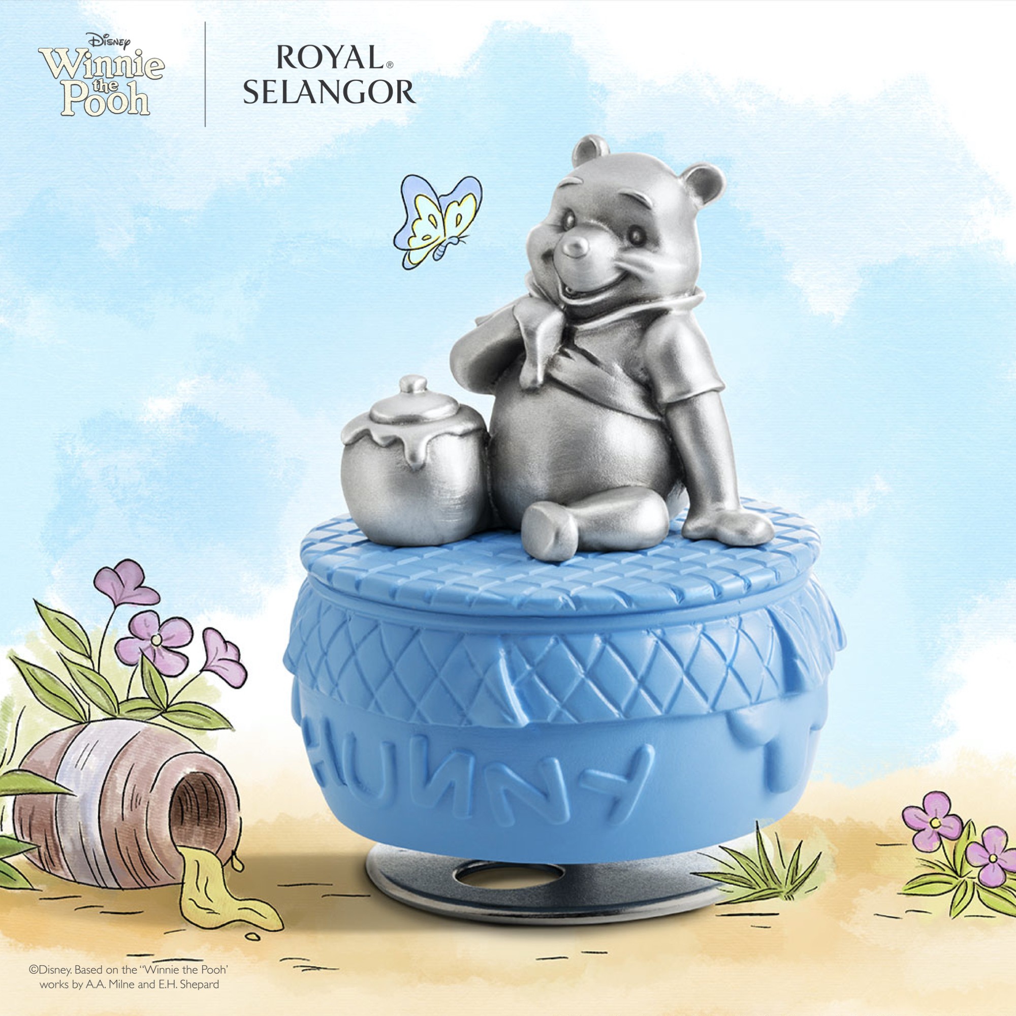 カルーセルオルゴール "くまのプーさん"