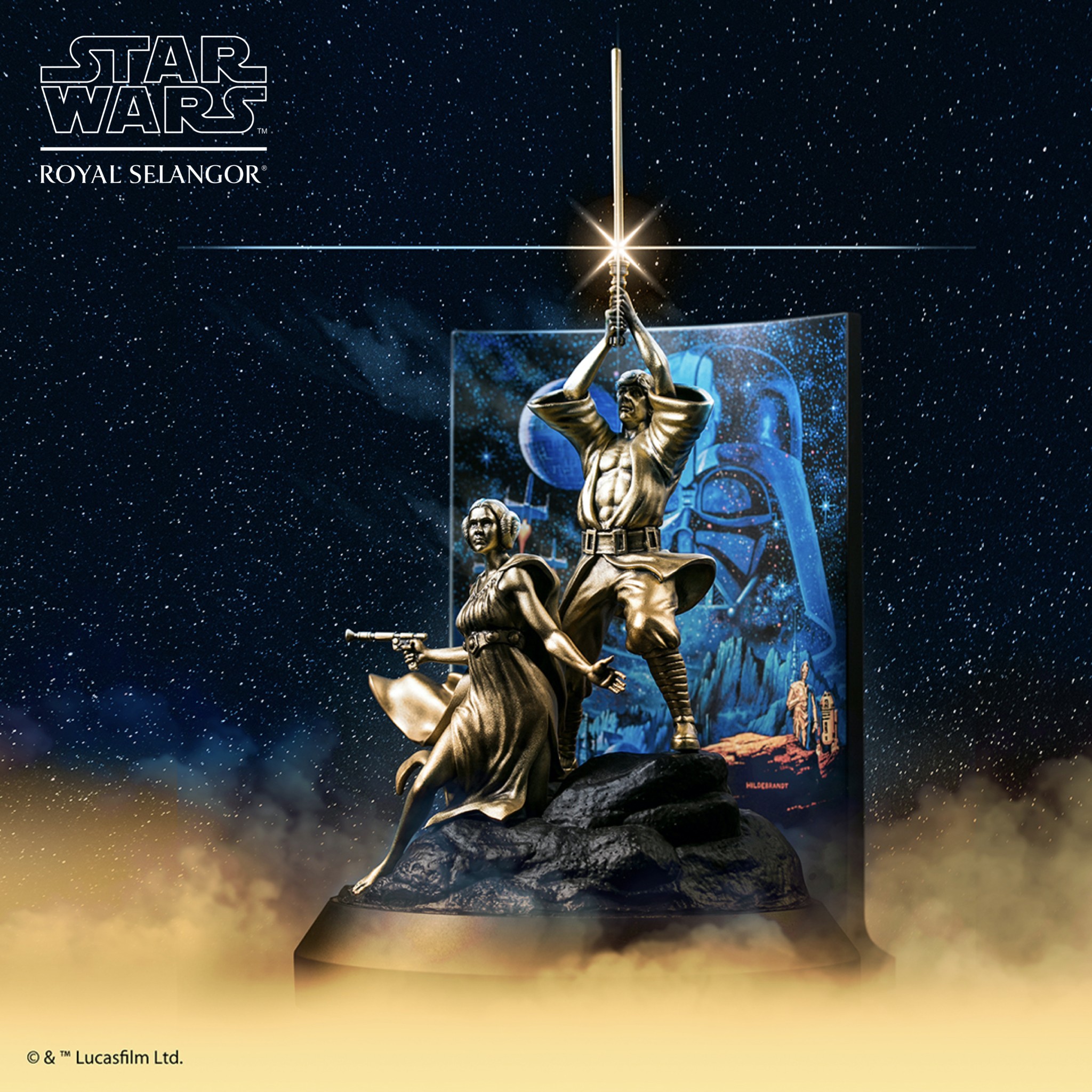 「スター・ウォーズ エピソード4/新たなる希望」ゴールドエディション(世界限定300体)