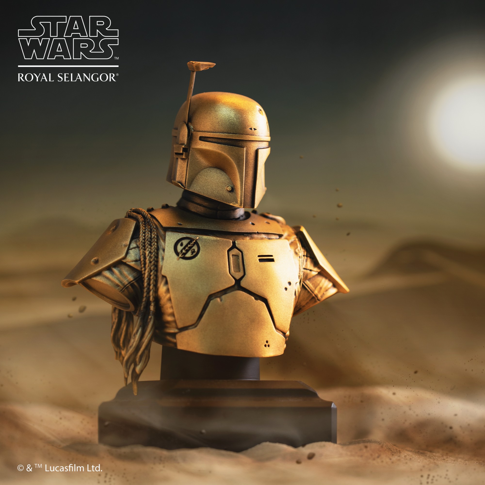 スタチュー ボバ･フェット ゴールドエディション(世界限定200体)