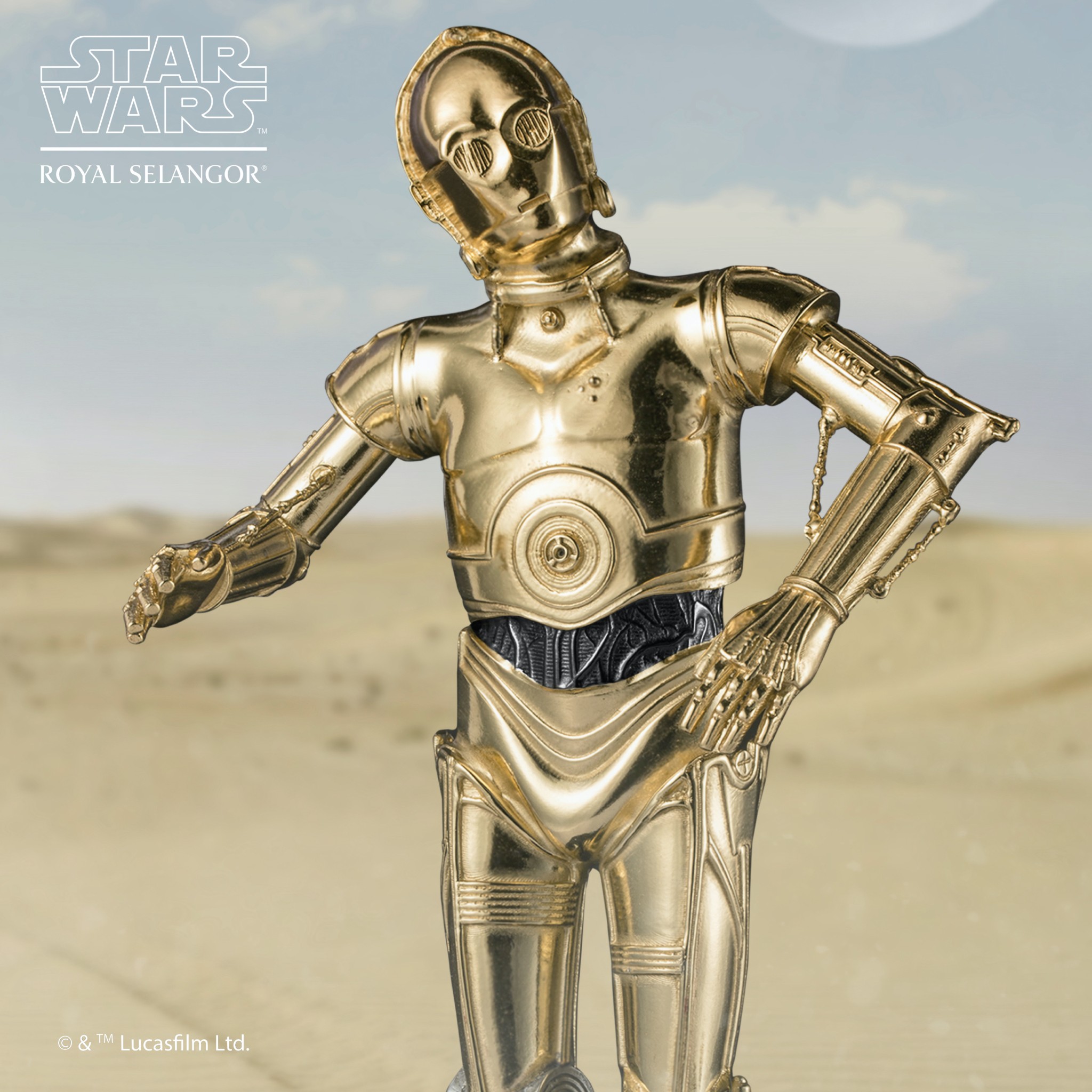 フィギュリン C-3PO リミテッドエディション (世界限定5000体)