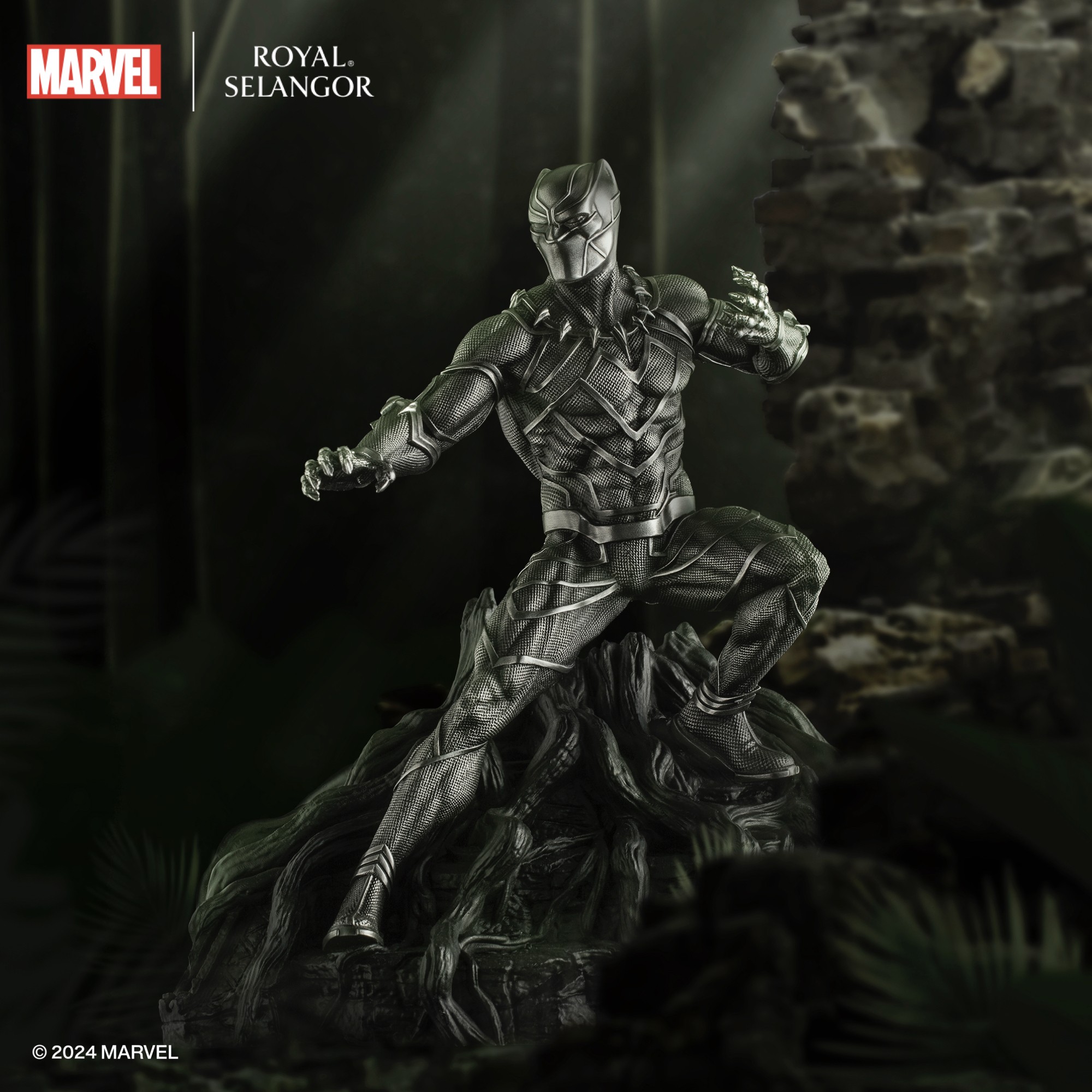 フィギュリン ブラックパンサー リミテッドエディション (世界限定3000体)