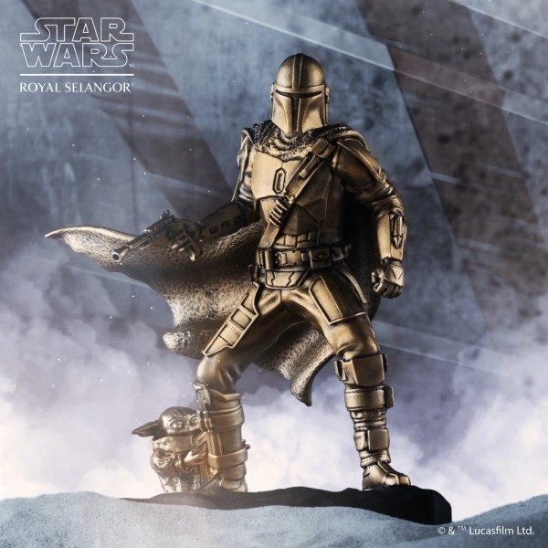 フィギュリン マンダロリアン ゴールドエディション (世界限定300体)