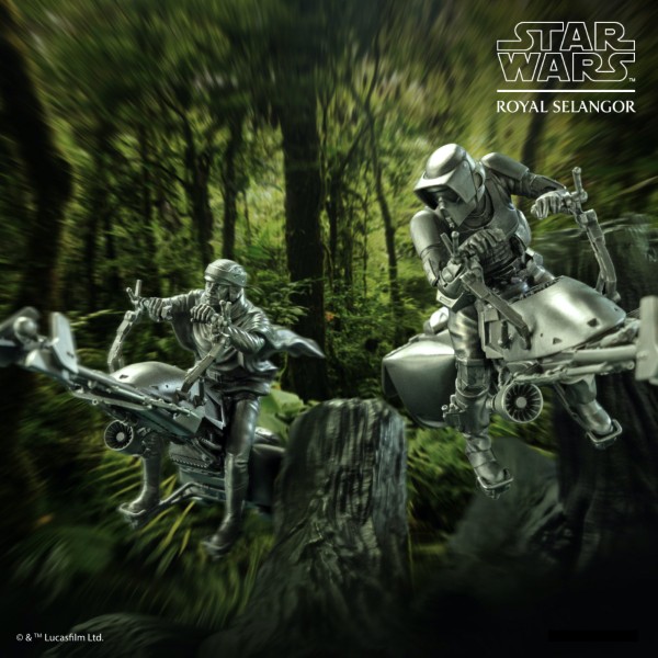 ジオラマ エンドア スピーダー･チェイス リミテッドエディション (世界限定1000体)